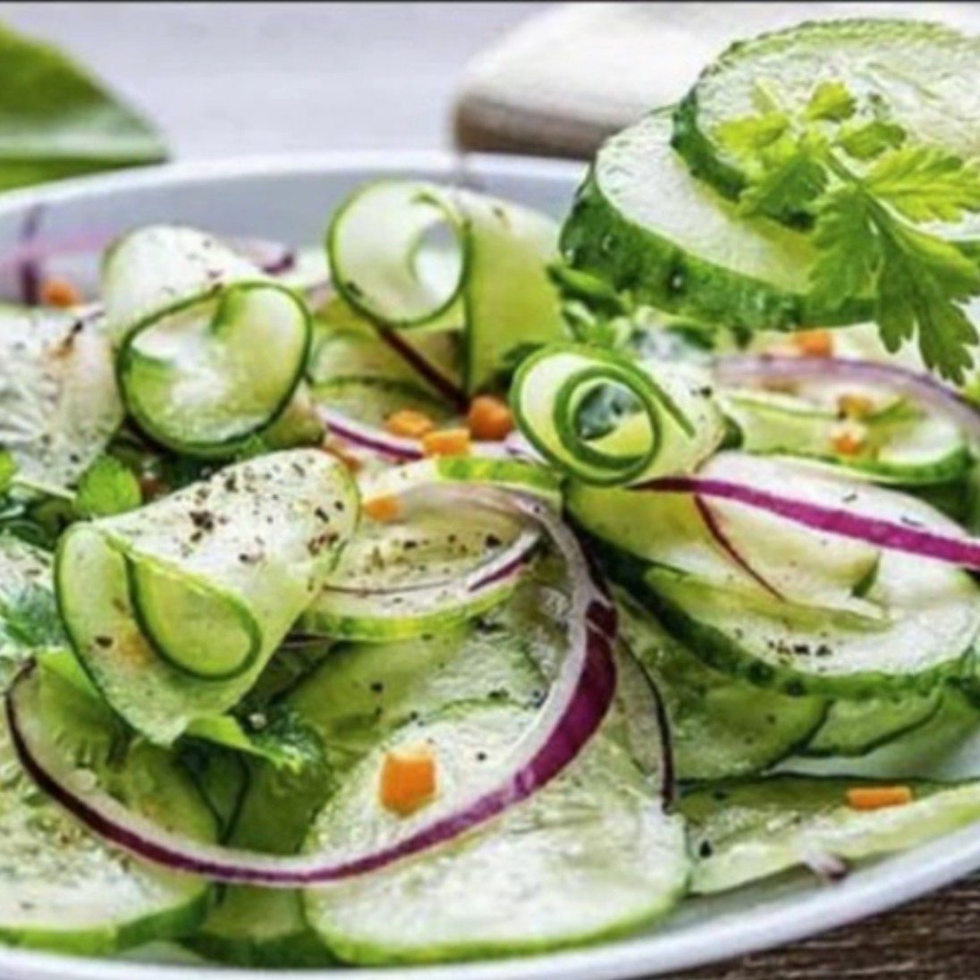 Cucumber Salad.