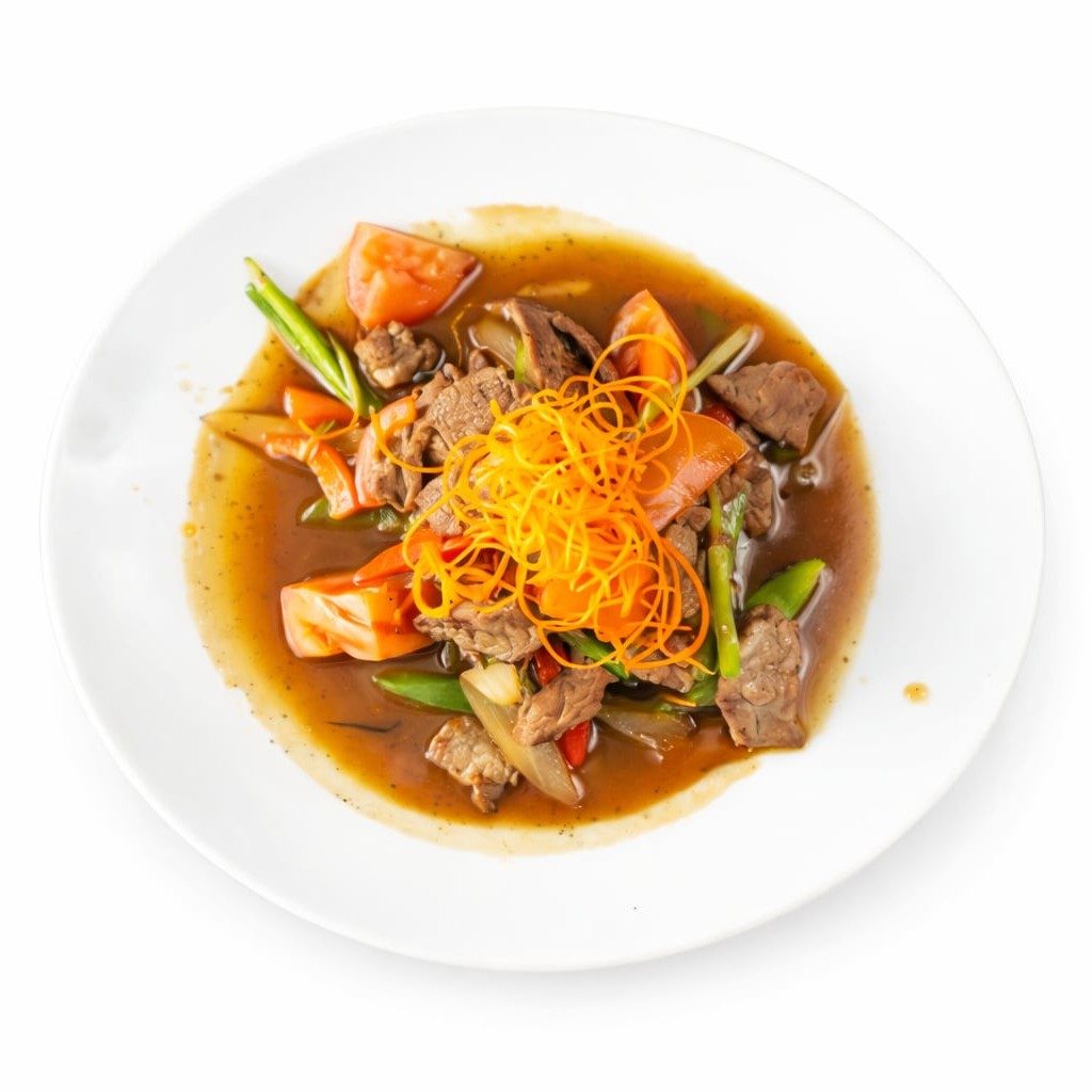 Thai Pepper Steak.