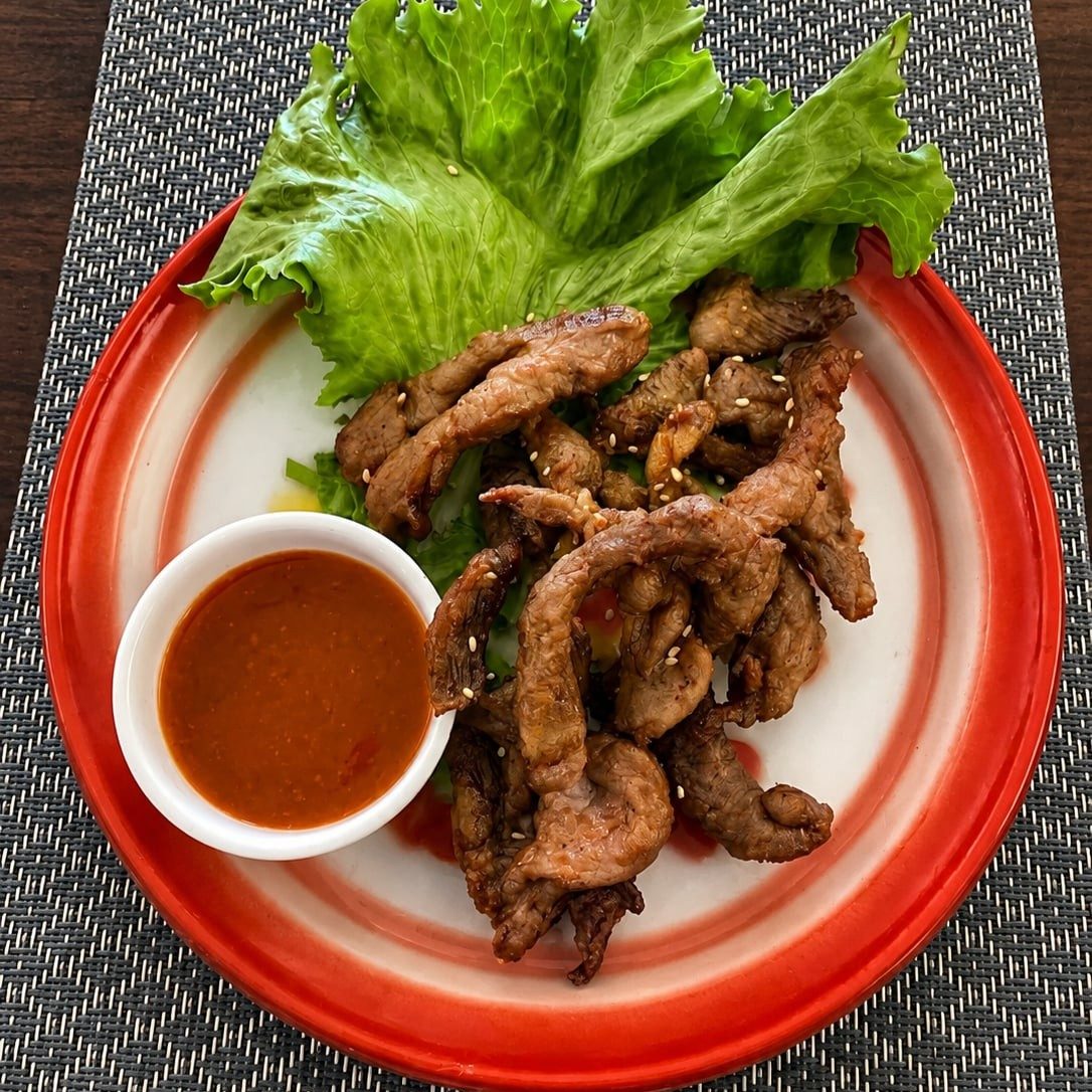 Sun-Dried Fried Beef.