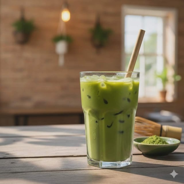 Thai Iced Green Tea (Cha Khiao Yen).