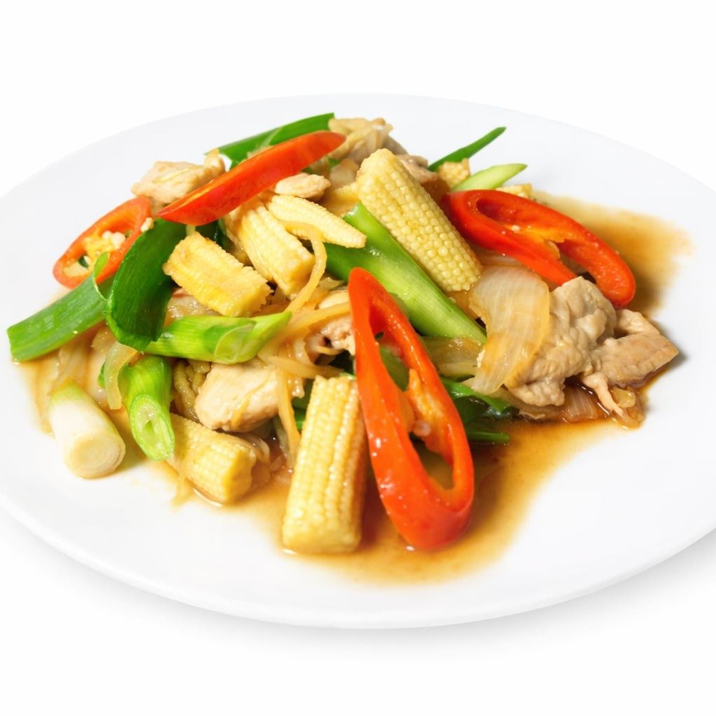 Thai Ginger Stir Fry.